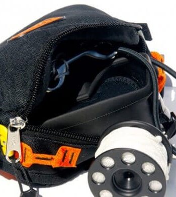 Rückentasche für Sidemount-System