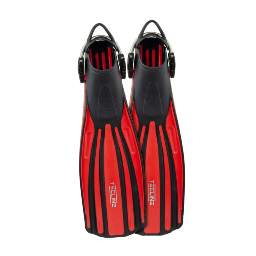 Tecline Flossen Rec Pro Rot