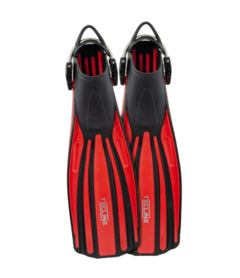 Tecline Flossen Rec Pro Rot