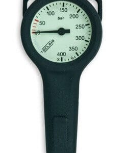 Finimeter Tecline Slim, 400 bar, 52 mm mit Schutzhülle