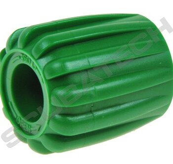 Ventil-Handrad Gummi, Grün