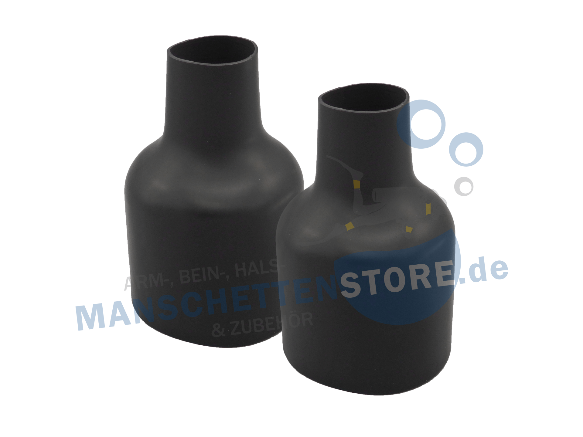 Latex Armmanschetten Flaschenform (Paar)