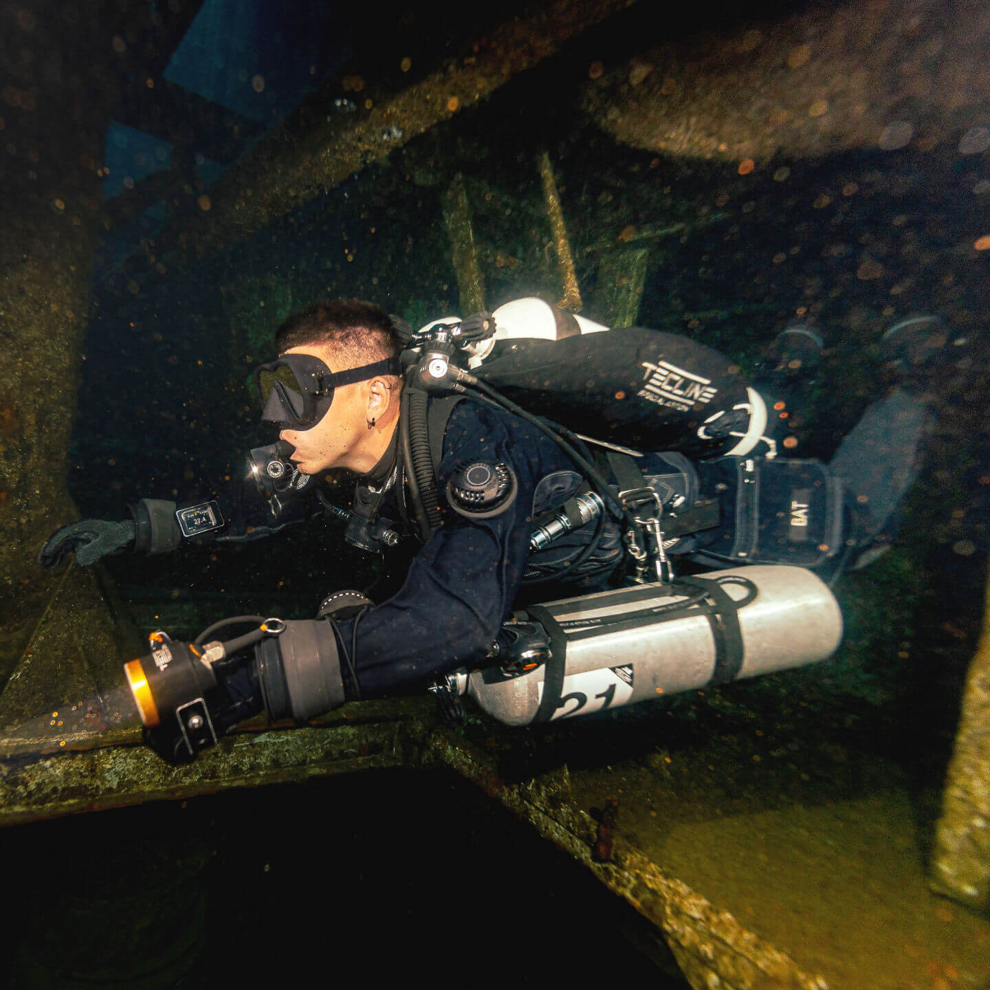 Tecline V2 Tec2 im Wrack