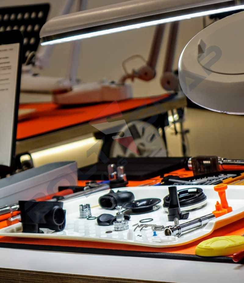 Tecline Atemreglerservice Werkstatt