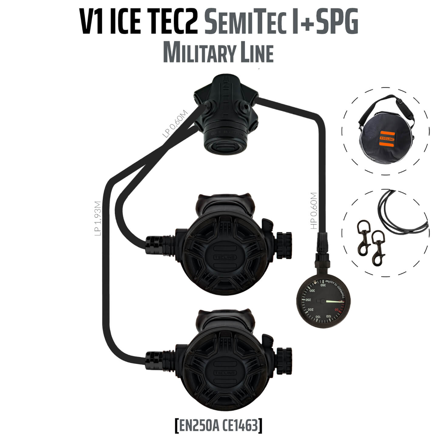 V1 Tec 2 Semitec Set Military