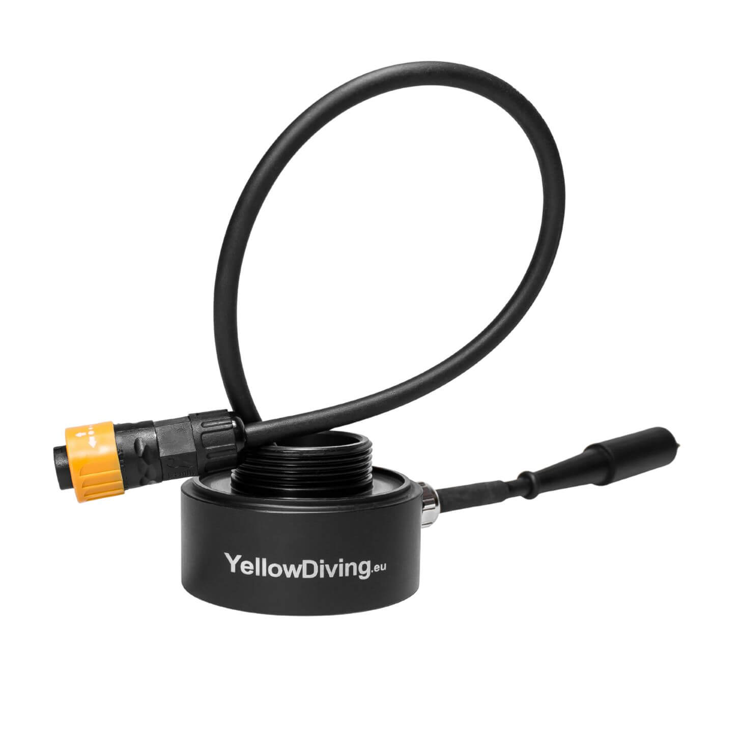 Anzugsdurchführung mit ein Abgang von Yellow Diving