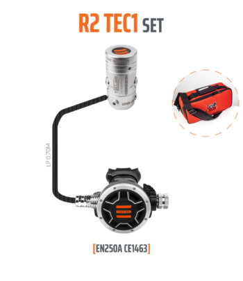 Tecline Atemregler 1. und 2. Stufe