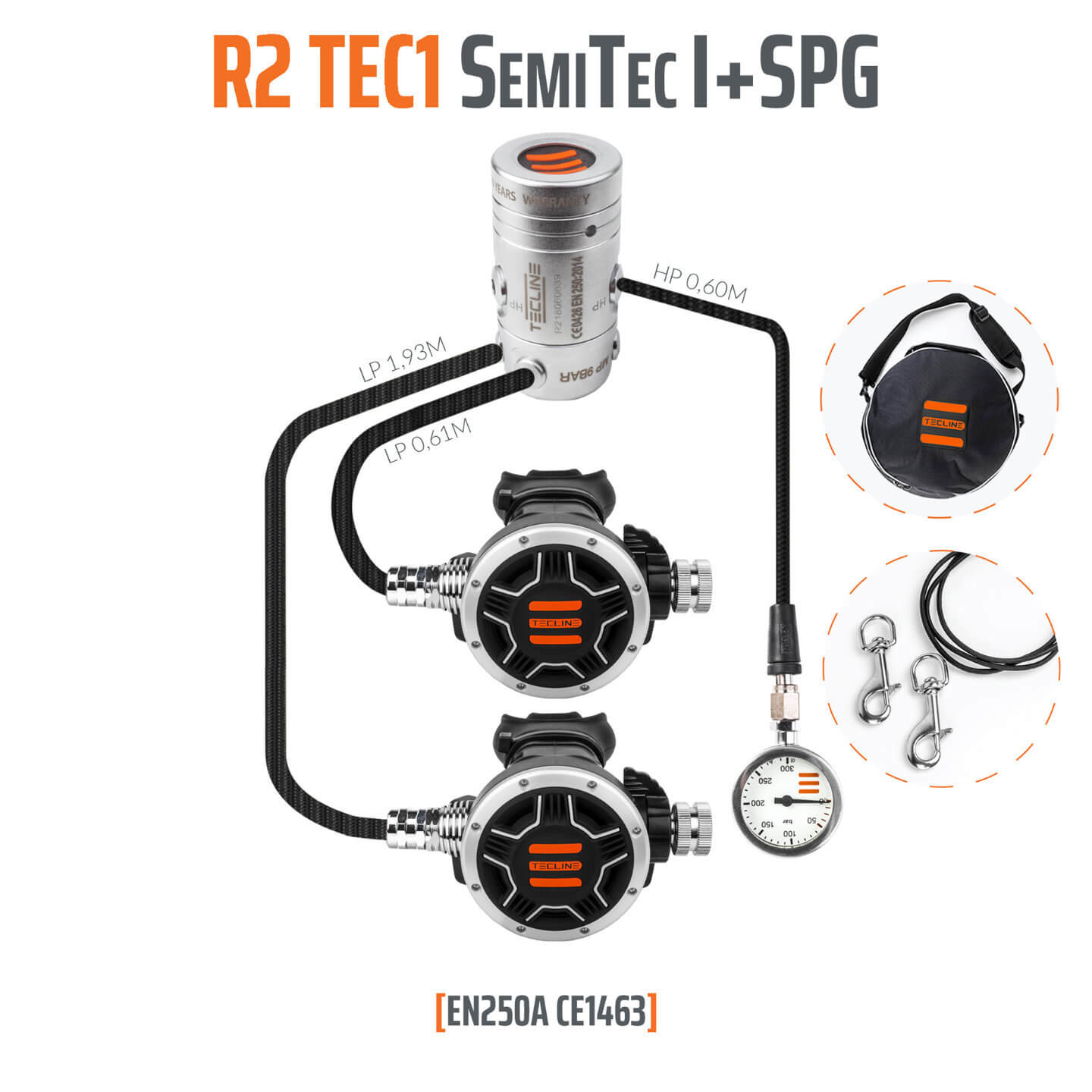 R2 Tec1 Semitec Set mit Finimeter