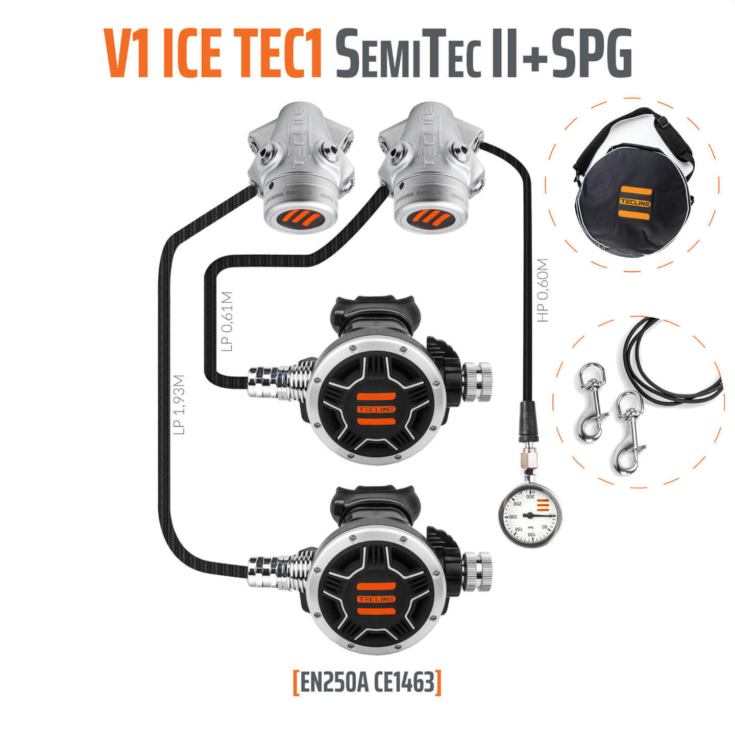V1 Tec 1 DIR Set mit Fnimeter