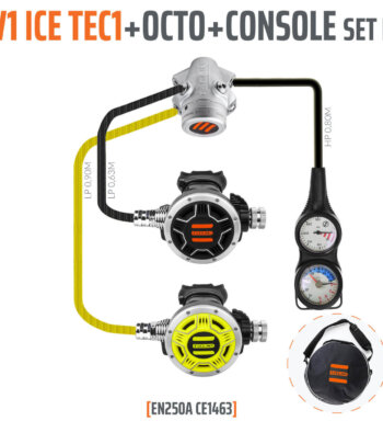 V1 Tec 1 Set mit Oktopus, Finimeter und Tiefenmesser