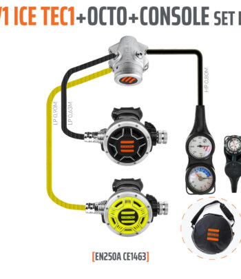 V1 Tec 1 Set mit Oktopus, SPG, Tiefenmesser und Kompass