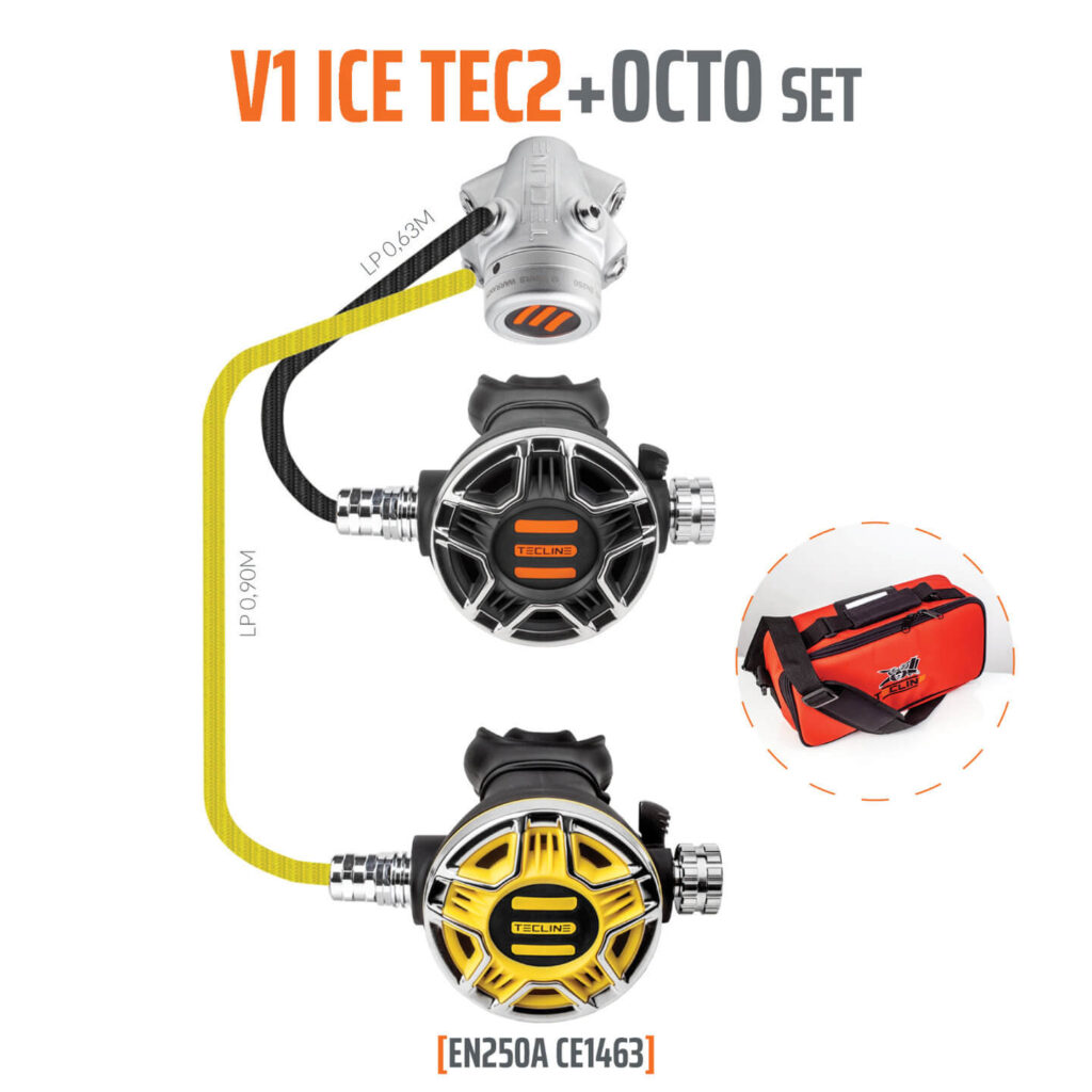 V1 Tec 2 Set mit Oktopus