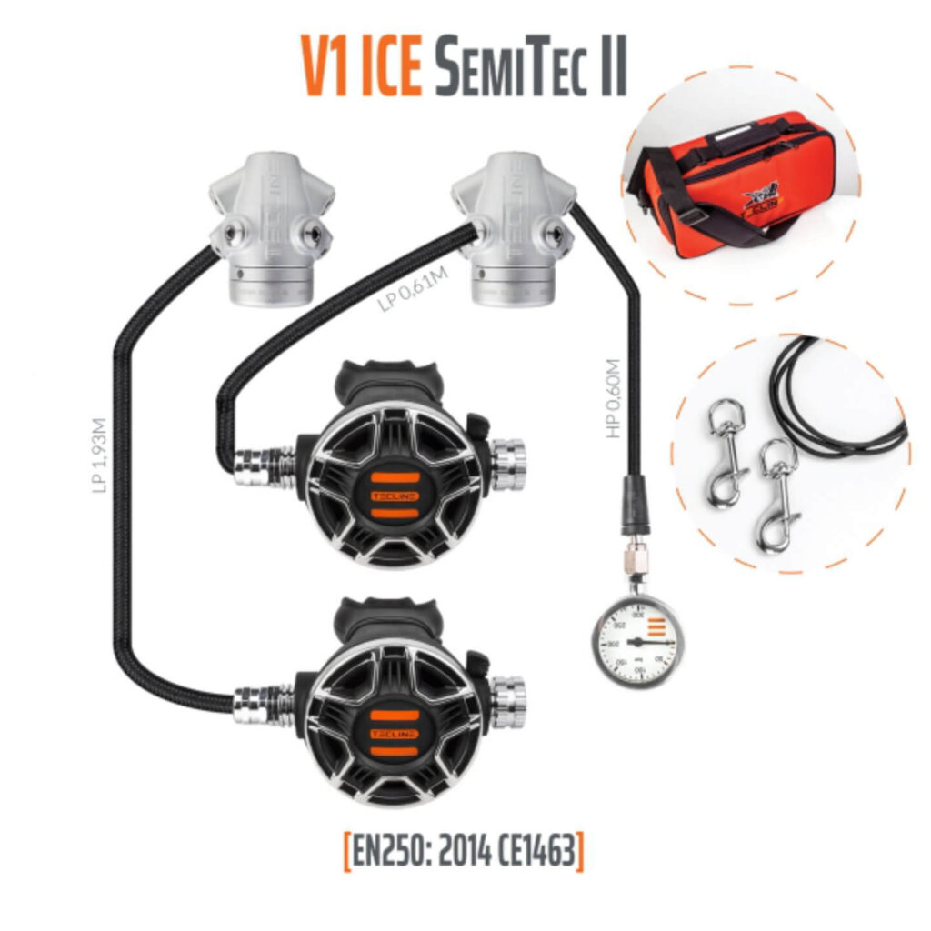 V1 Tec 2 DIR Set mit Finimeter