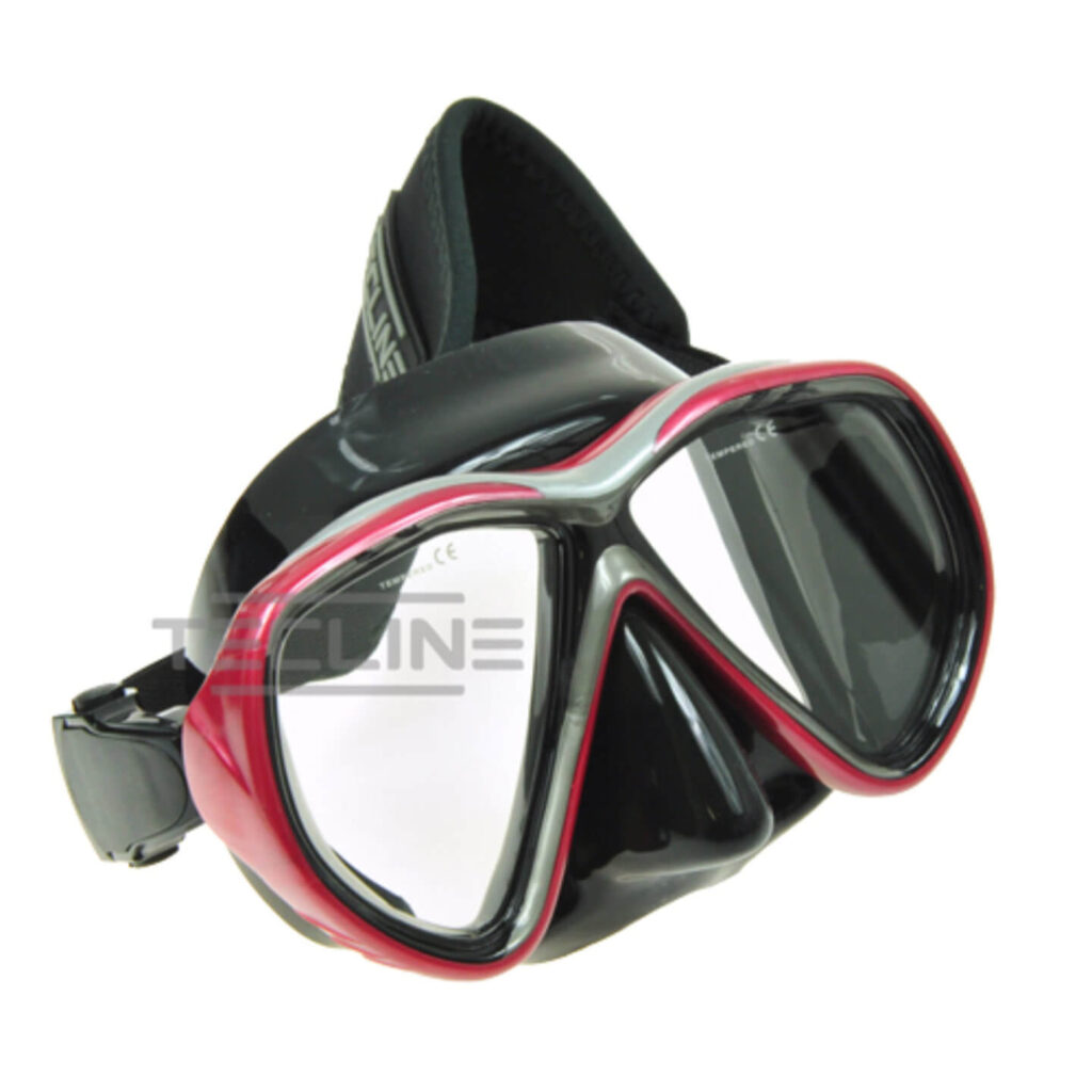 Maske Tiara - Rot