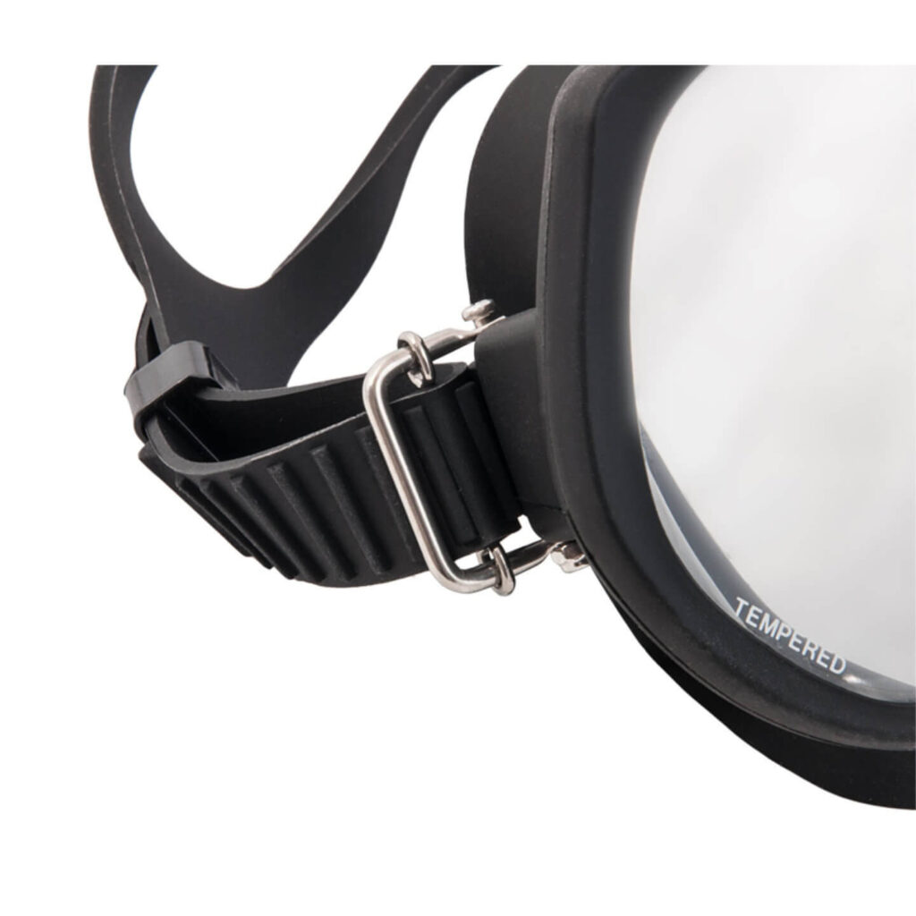 Edelstahlschnalle für Maske Frameless Super View