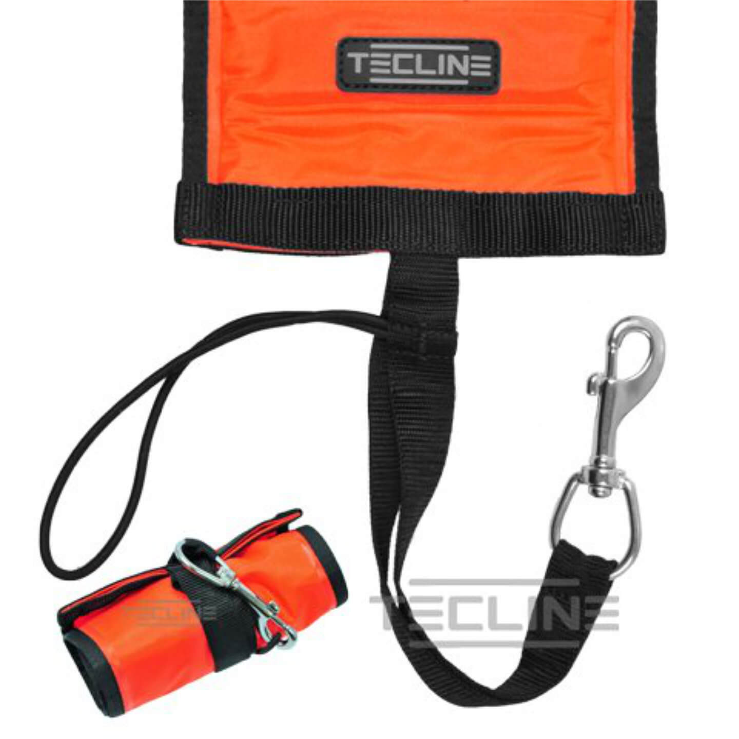 Boje, halbgeschlossen 18 x 122 cm, OPR-Ventil - Orange