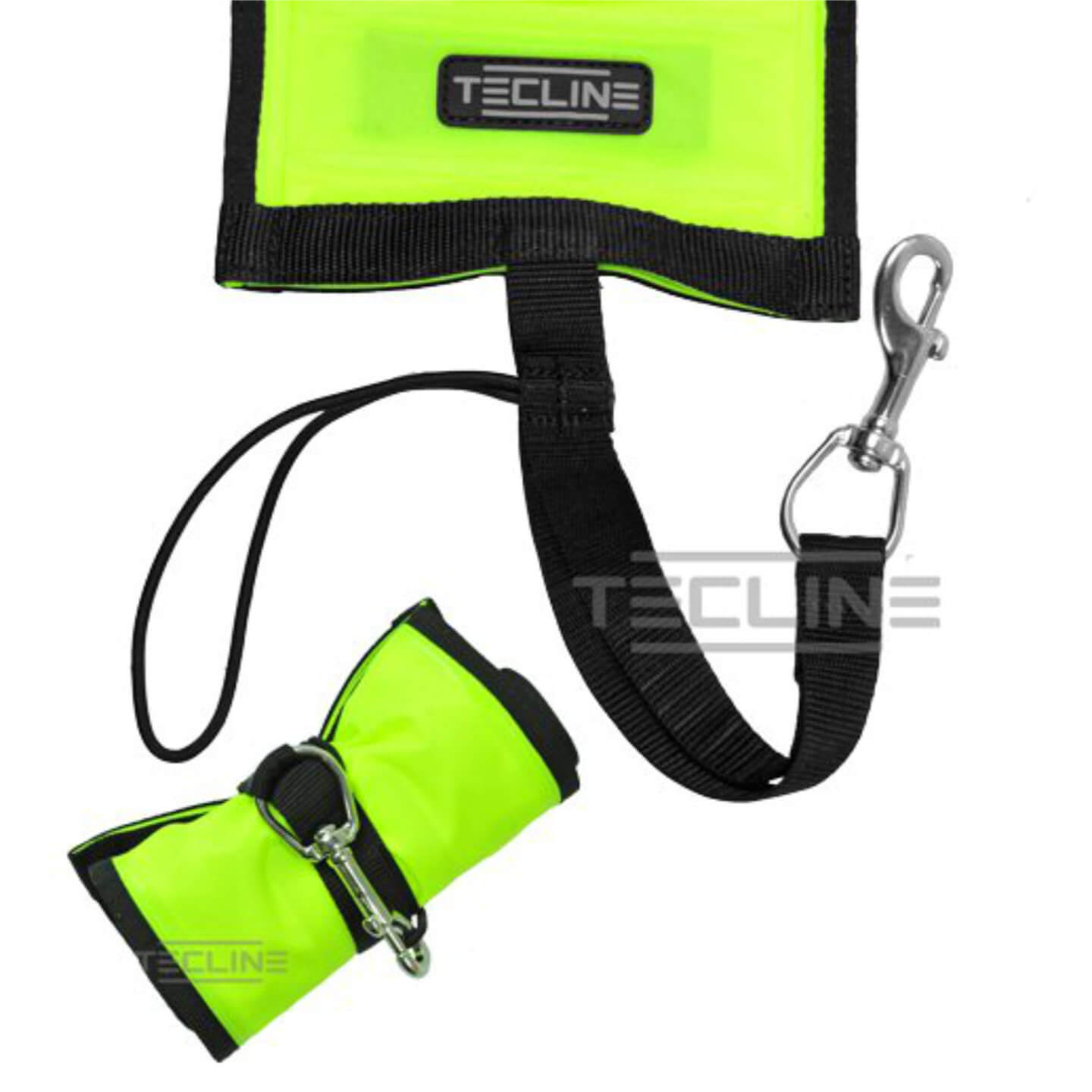 Boje, halbgeschlossen 18 x 122 cm, OPR-Ventil - Gelb