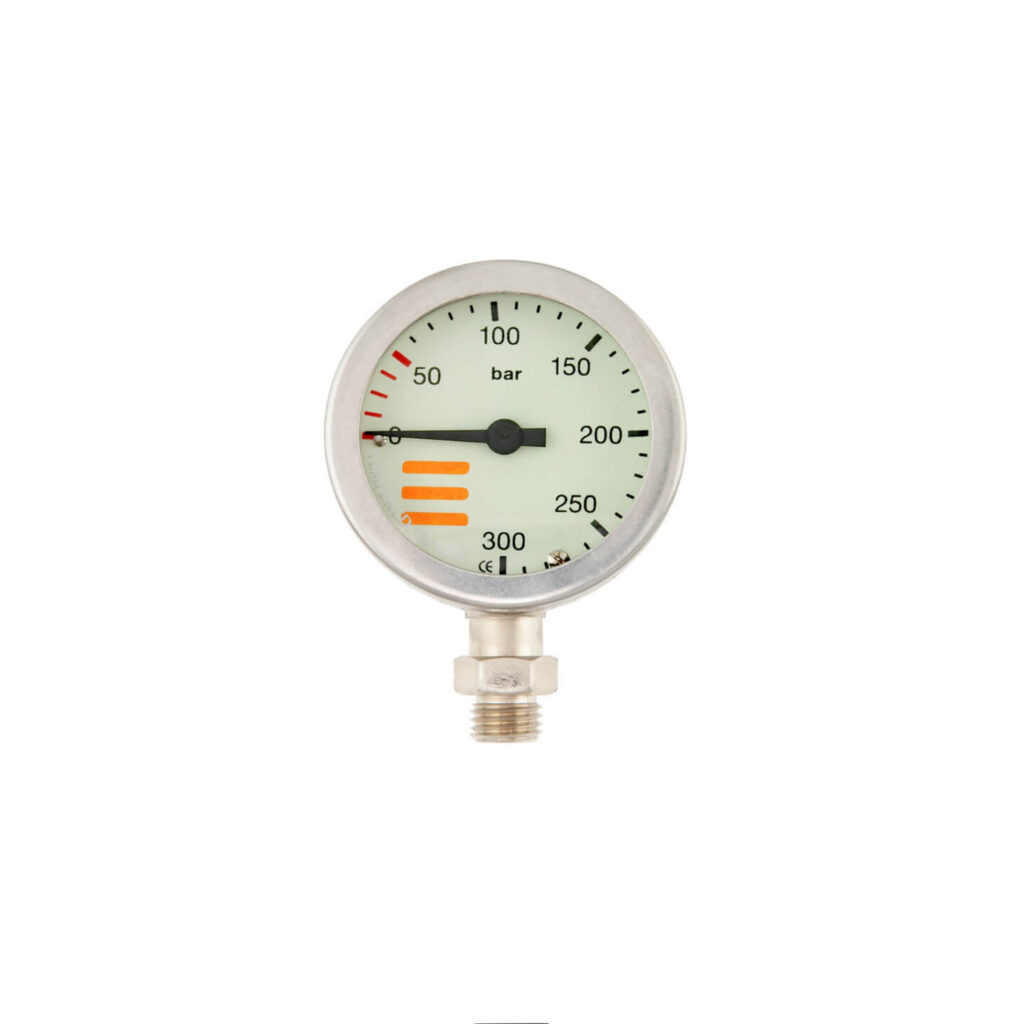 Finimeter, 52 mm, Nickel, 300 bar
