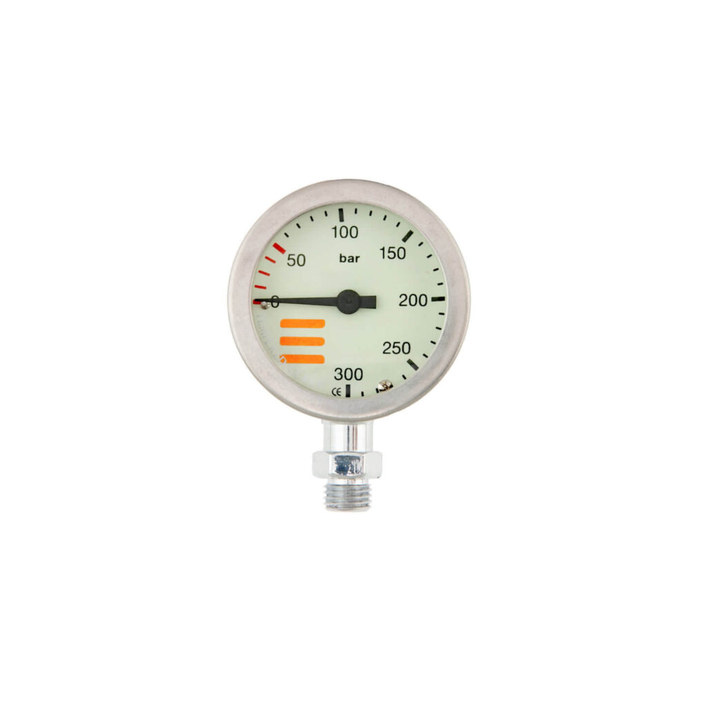 Finimeter, 52 mm 230 bar verchromt