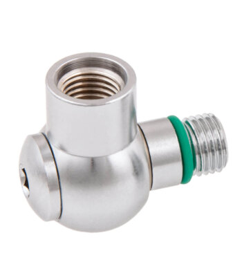 Hochdruckwinkeladapter drehbar mit einem 90 Gradwinkel