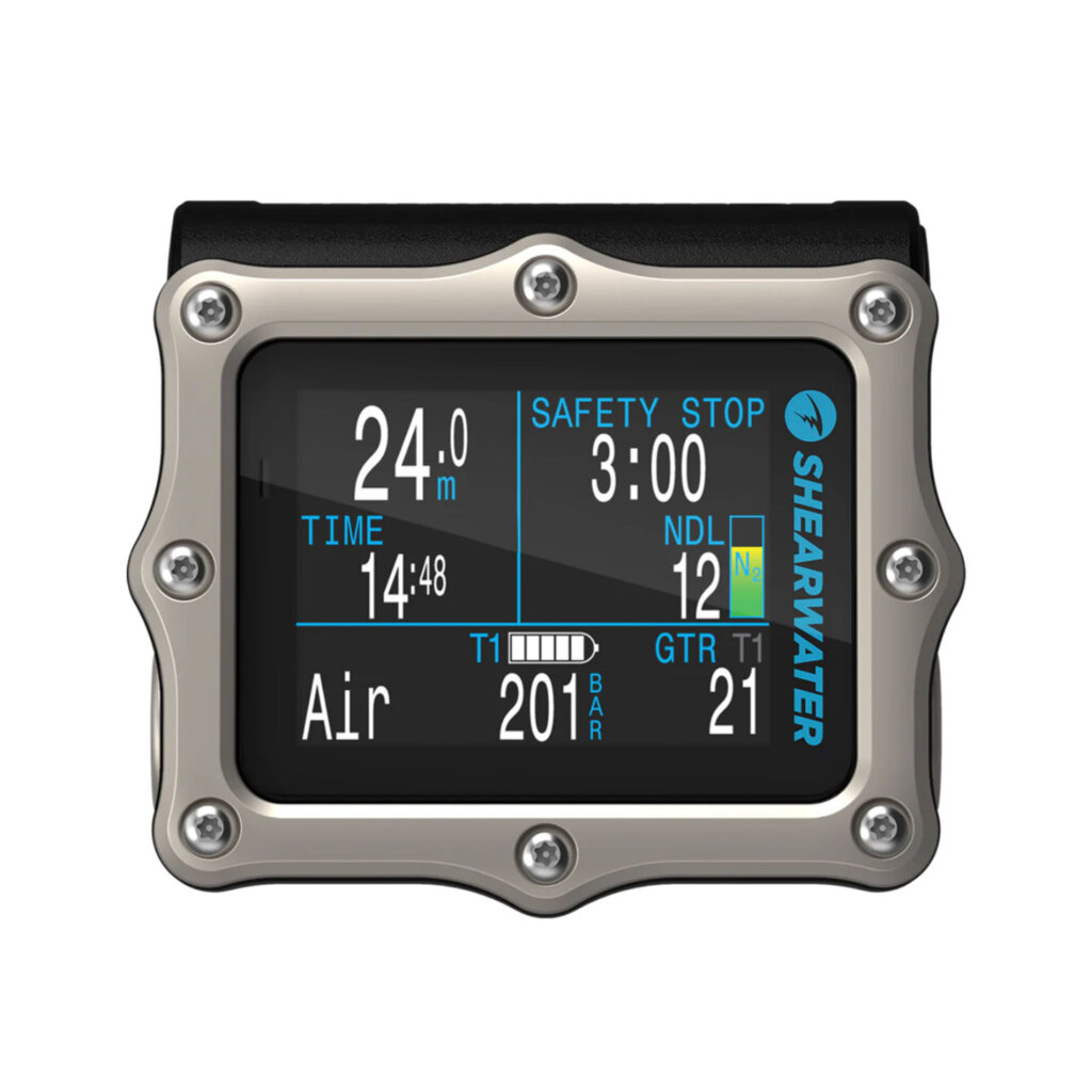 Shearwater Perdix 2 TI Tauchcomputer Front