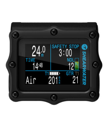 Shearwater Perdix 2 TI Black Tauchcomputer FrontFront
