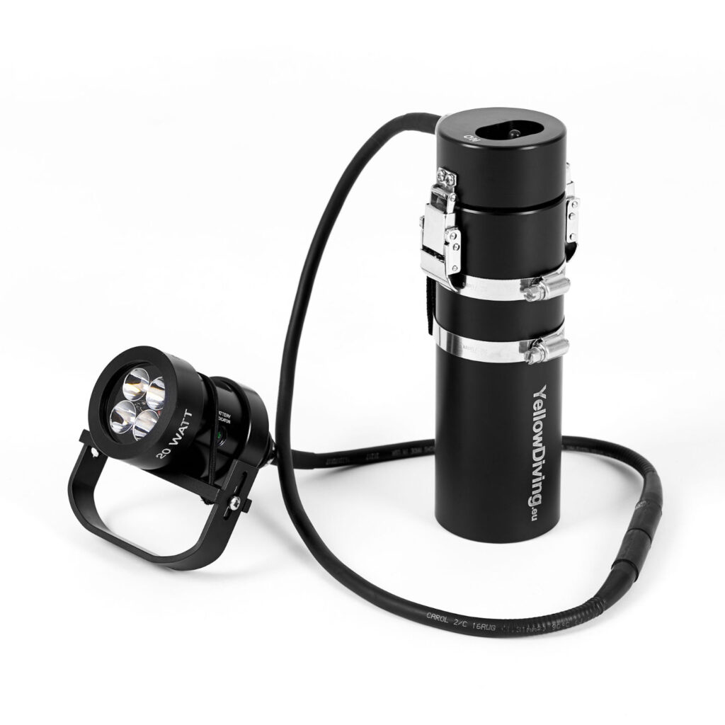 Yellow Diving Set 20 Watt Sidemount