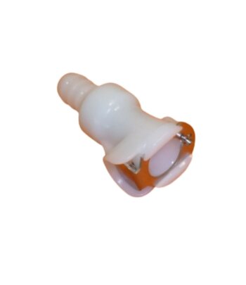 Heser Schnellkupplung mit Stopventil für P-Valve