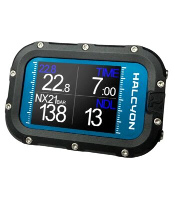 Halcyon Symbios Computer Blau