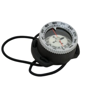 Kompass Grau mit Bungee Mount