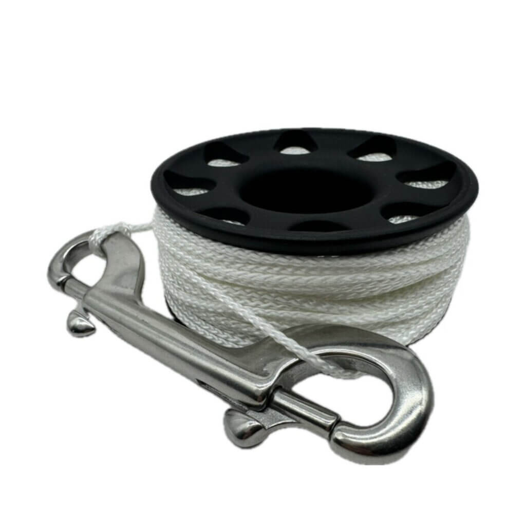 Spool mit Edelstahl-Karabiner Polaris