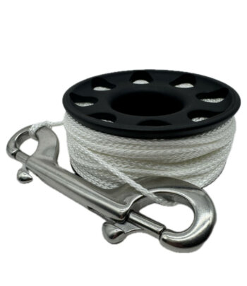 Fingerspool 20m mit Edelstahl-Doppelender