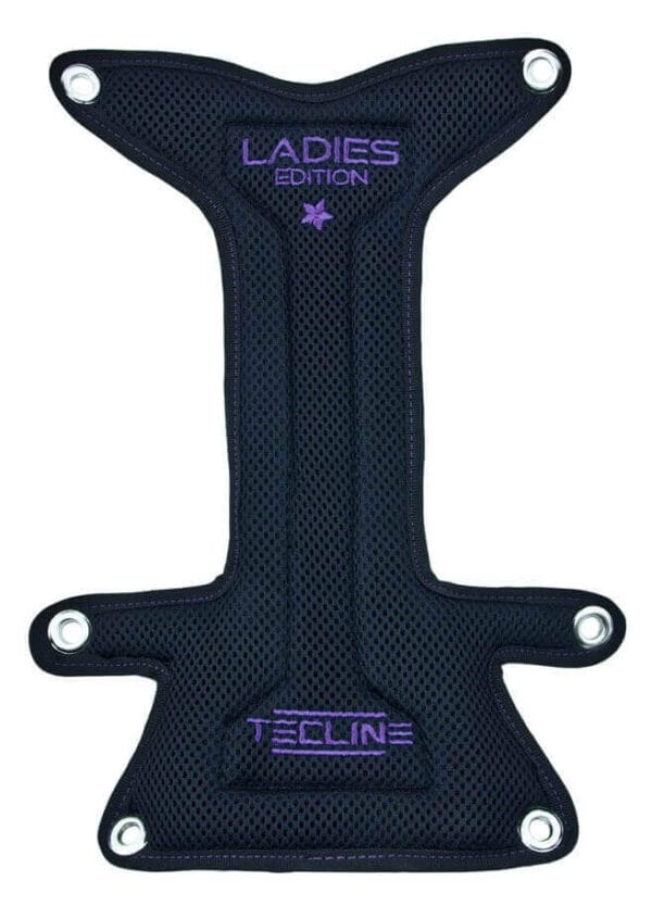 Backplate-Polster mit Bojentasche H-Form LADY