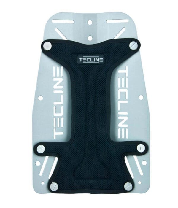 Backplate-Polster mit Bojentasche H-Form Rot Kevlar