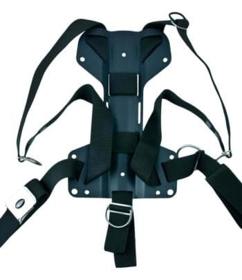 Tecline Harness mit H-förmiger Mini Alu Backplate