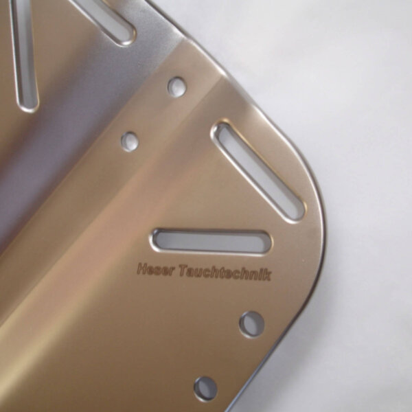 Heser Backplate 6 mm Standard Größe