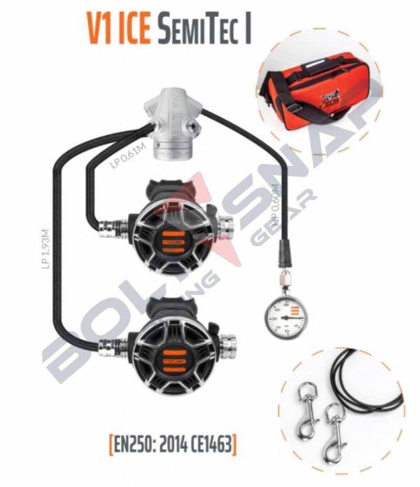 V1 Tec 2 Semitetc-Set mit Finimeter