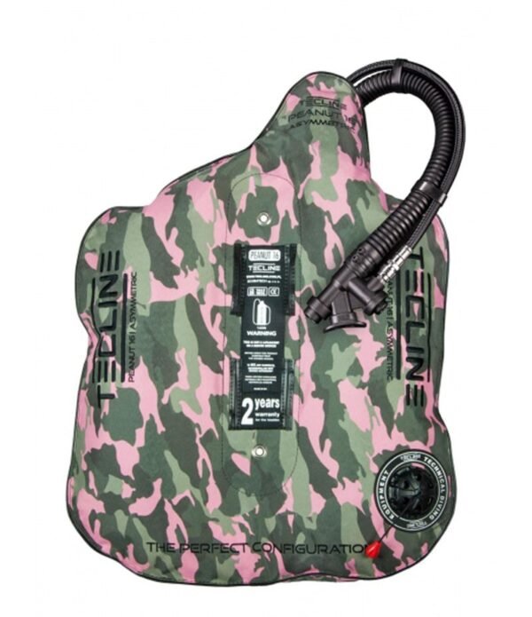 Asymmetrisches Wing „Peanut 16“ Pink Camo