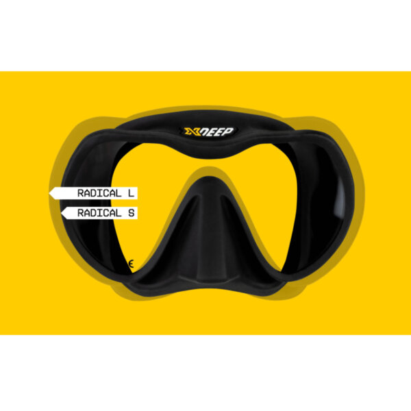 XDEEP Maske frameless – Bild 2