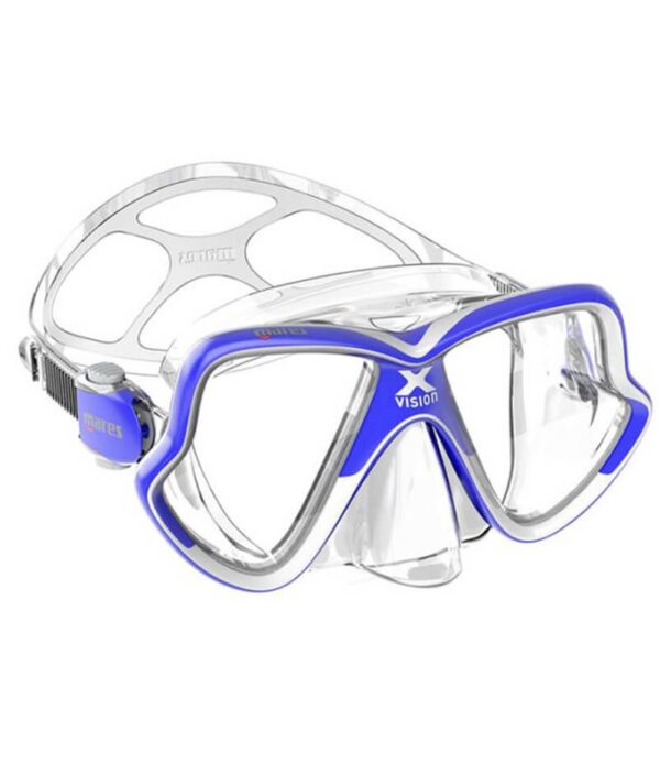 Mares X-Vision Mid 2.0 transparentes Silikon