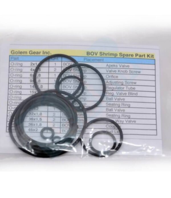 O-Ring Kit Shrimp BOV