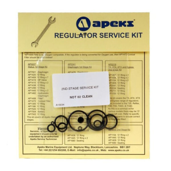 Service Kit Apeks 2.Stufe