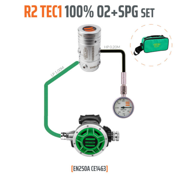 R2-TEC 1 O2 Stage Set+Finimeter