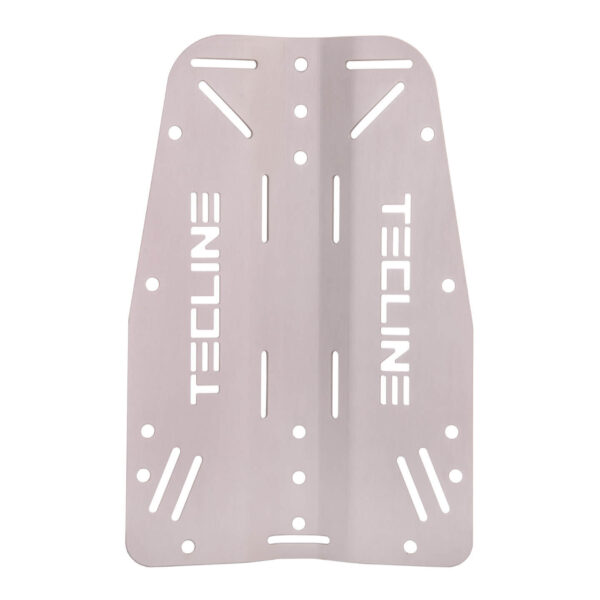 Backplate Tecline 3mm Alu mit Logo