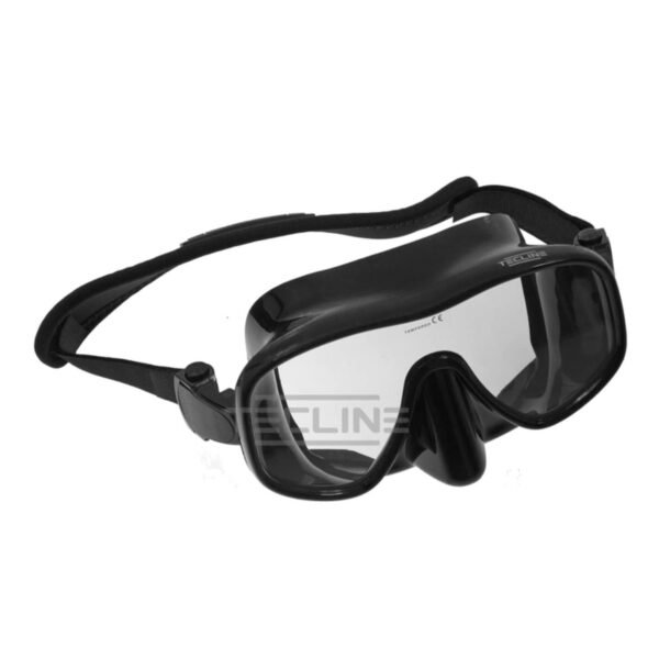 Maske Frameless View Schwarz