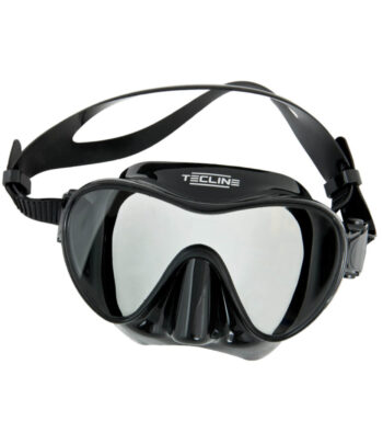 Maske Frameless 2 ungeteilt - Schwarz