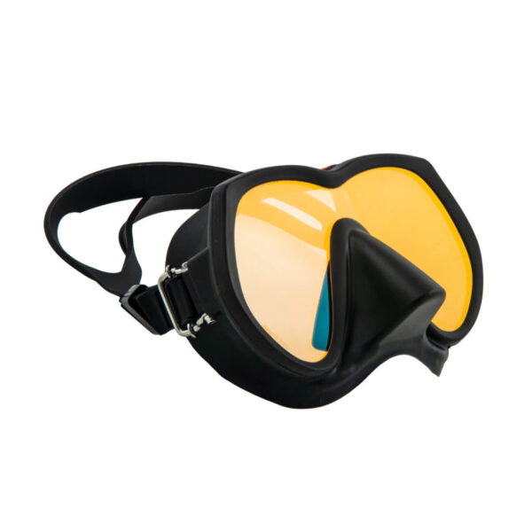 Maske Framless SuperView, ungeteilt, gelbe Gläser