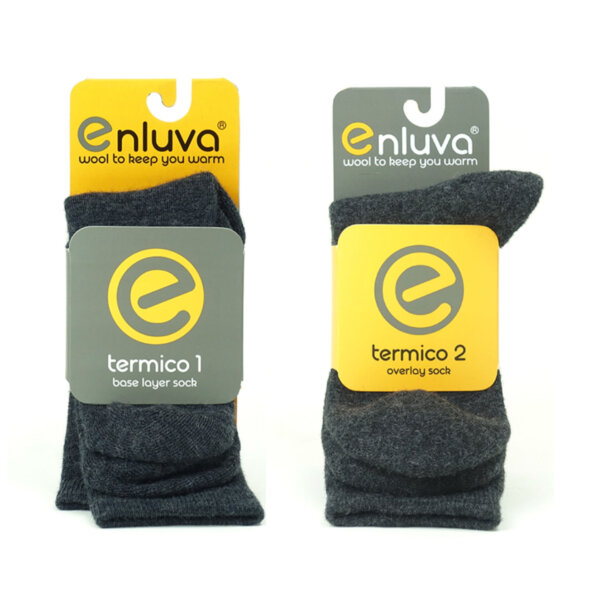 Enluva Socken Kombination Termico 1 und Termico 2