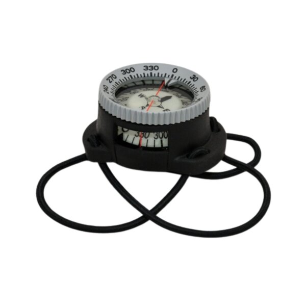 Kompass Grau mit Bungee Mount