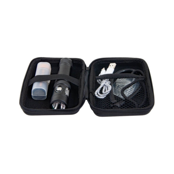 US-17 LED Tauchlampe (2000 Lumen) schwarz in Case
